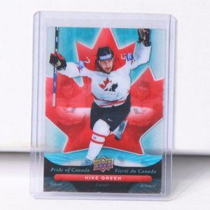 Mike Green Pride of Canada Team Canada & Washington Capitals 2009/10 Card #PC8